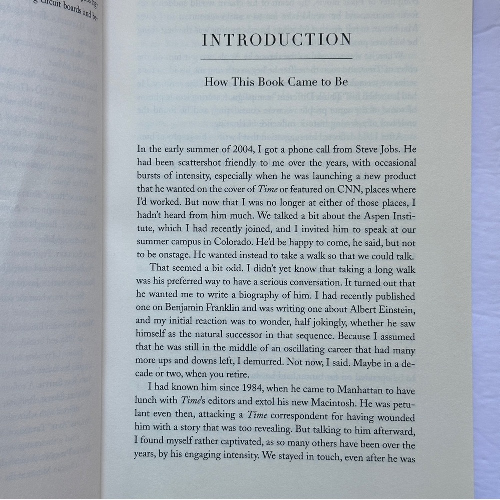 Steve Jobs by Walter Isaacson | Biography, Business | Hardcover Book - Picture 14 of 15